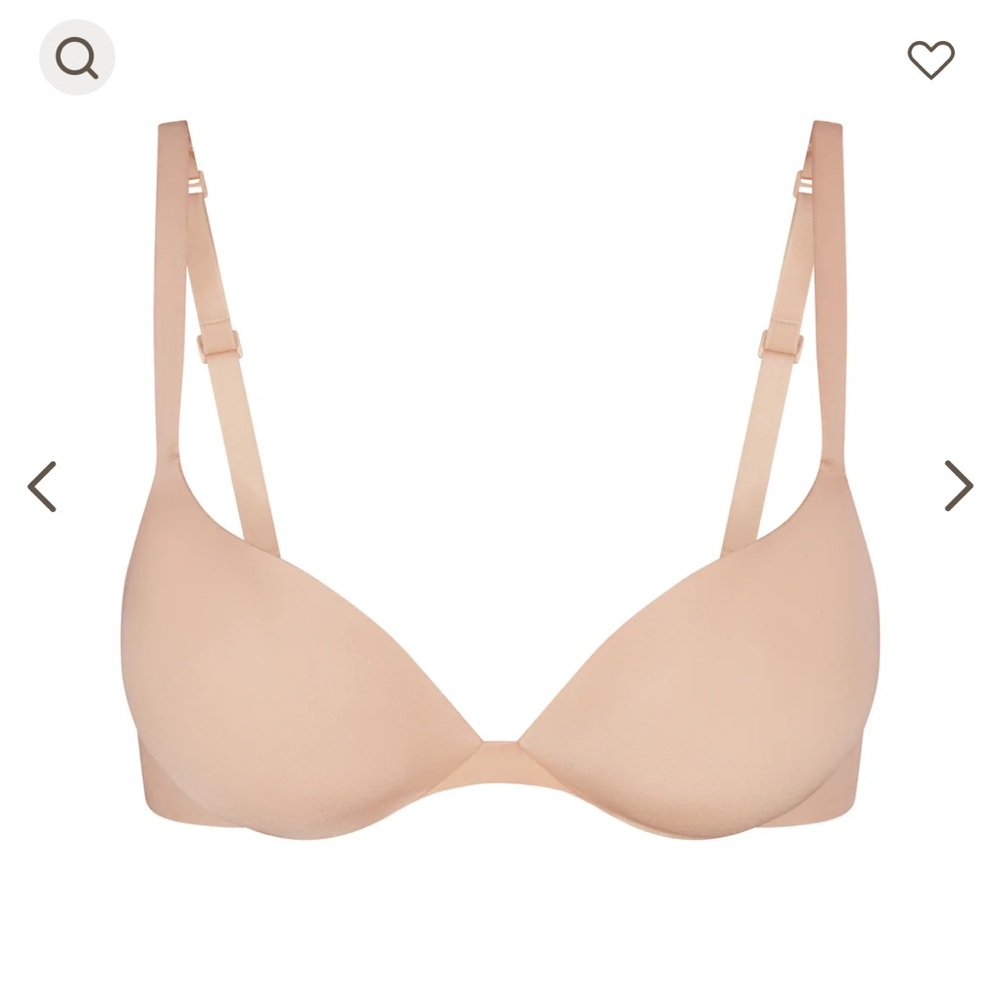 SKIMS ULTIMATE COLLECTION PUSH UP PLUNGE BRA COLOR MICA SIZE 36DD NEW WITH TAGS